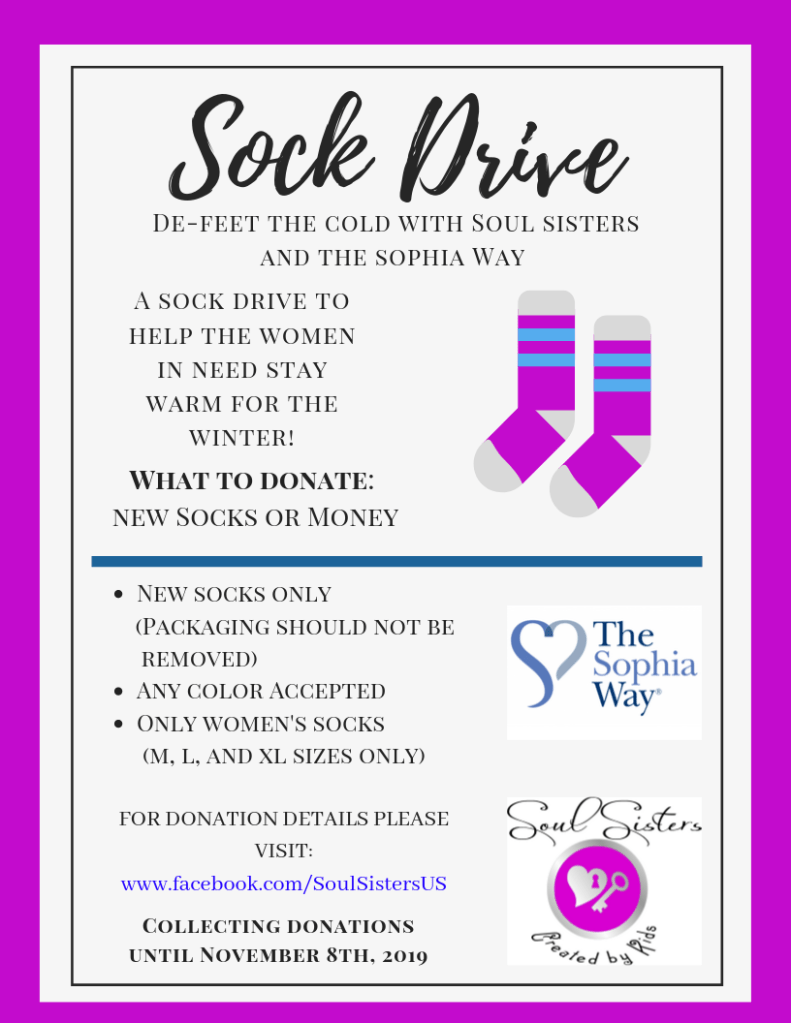 Flyer for Sock Drive
